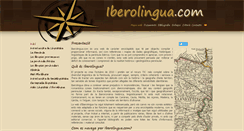 Desktop Screenshot of iberolingua.com