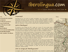 Tablet Screenshot of iberolingua.com